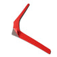 Red-backed protective film for steering wheel lower panel carbon-fiber sticker