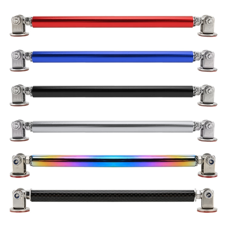 Car lip support bars, multi-color two-piece set with mounting brackets
