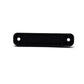 Black bus bar holder for 5-way power distribution with two mounting holes