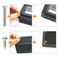 Hand installing an orange-ring terminal stud into a heavy-duty bus bar terminal box