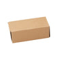 Parts box package in kraft cardboard with open top