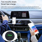 Dual-port PD car charger with USB-C and USB-A ports for fast charging