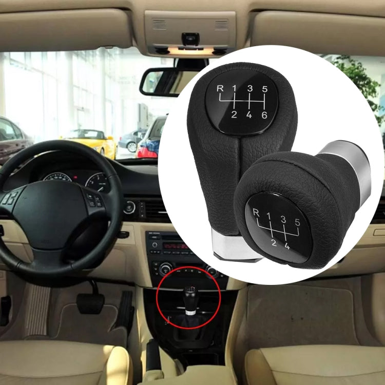 Black 5-speed gear shift knob showing top dial with R1 3 5 and 2 4