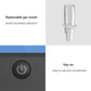 Replaceable gas nozzle and power button detail for digital alcohol tester