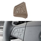 Left-side 4-button steering wheel switch panel, coffee brown with four control icons