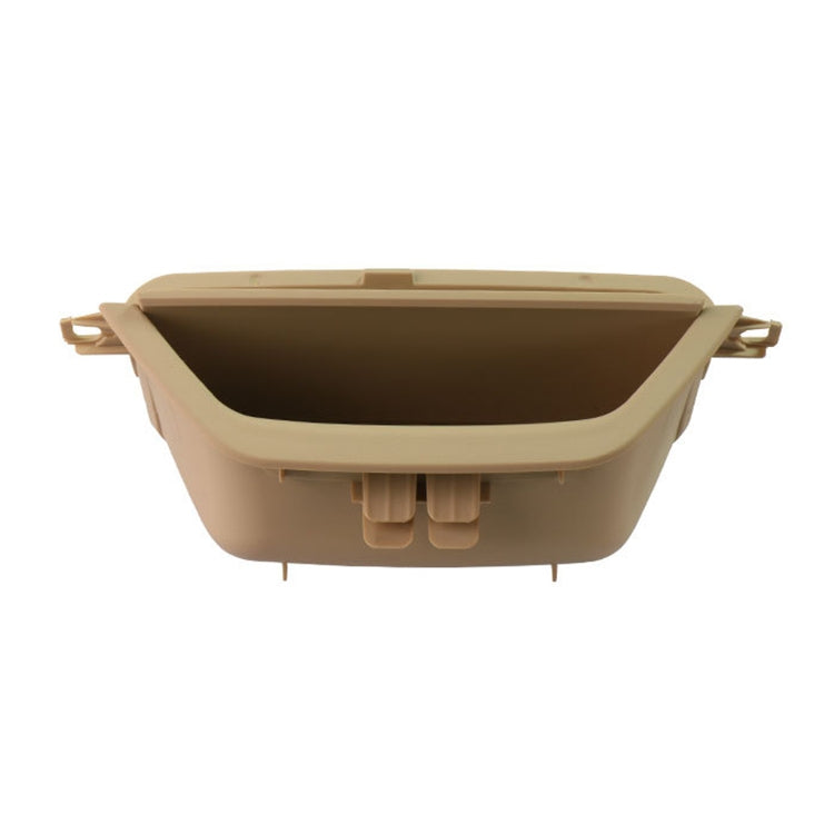 Beige inner door handle pull trim cover with mounting clips