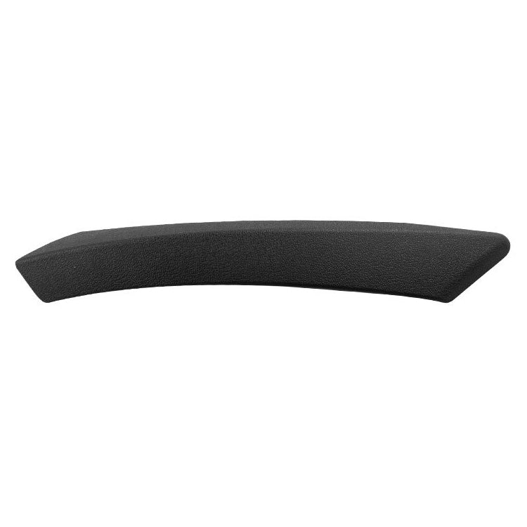 Car interior door handle pull trim cover, black textured panel