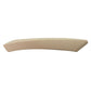 Car interior door handle pull trim cover, beige textured panel