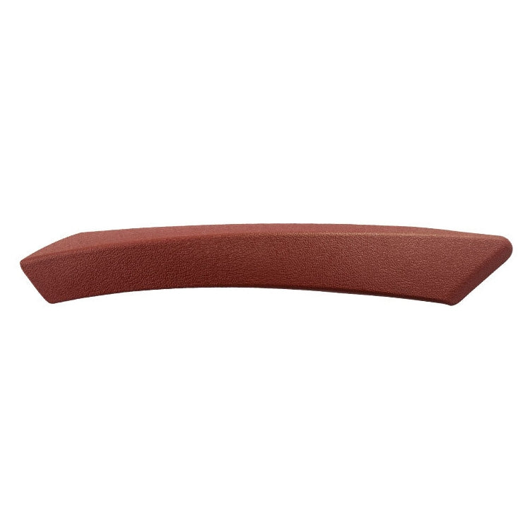 Car interior door handle pull trim cover, red textured ABS/PC panel