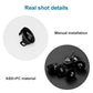 Car climate control switch buttons with REST and OFF icons