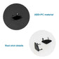 Seat headrest adjustment switch button, black ABS plastic with mounting clips