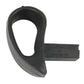 Right release handle for car seat lift tilt, black plastic with molded markings