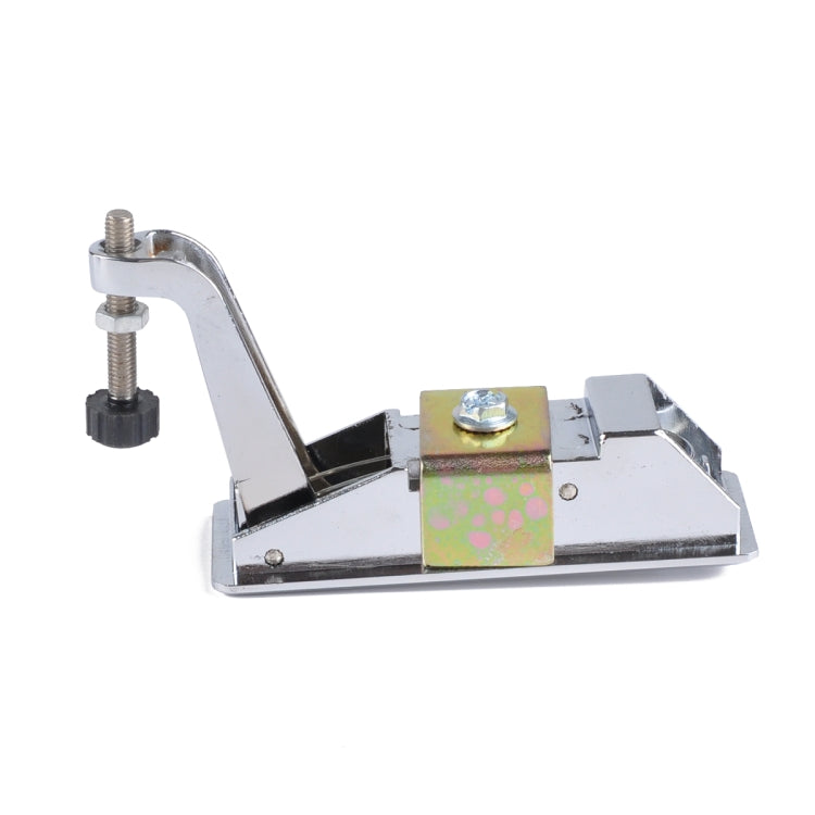 Silver lever compression latch with base plate and two support bolts