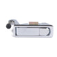 Silver non-locking compression latch handle with latch opening and trigger