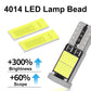 4014 LED lamp bead kit with yellow LED strips and T10 bulb with panels