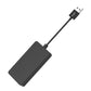 Black wireless CarPlay/Android Auto USB adapter dongle with cable and USB connector