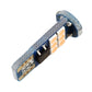 T10 LED clearance bulb side view with dual metal pins and LED chip row