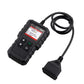 OBD2 scan tool with color screen and detachable OBD connector cable
