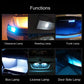 T10/W5W LED clearance lamp bulbs 10-pack, multiple vehicle lighting uses shown