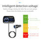 Car Bluetooth radio receiver with voltage indicator display and charging plug