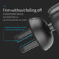 Car mount Bluetooth receiver with anti-slip silicone pad for stable outlet fit