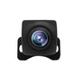 Black square rear view backup camera lens with protective housing