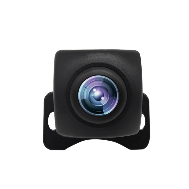 Black square rear view backup camera lens with protective housing