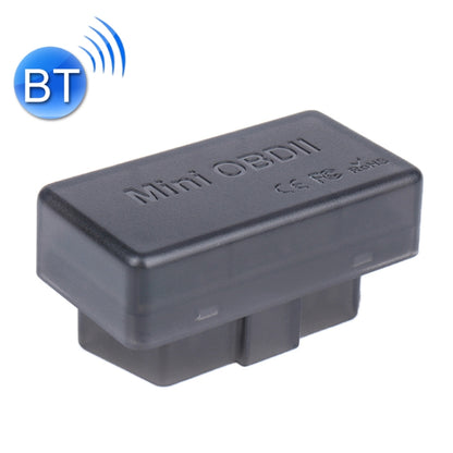 Mini OBDII diagnostic Bluetooth scanner with BT indicator on top