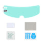 Motorcycle visor anti-fog film kit: mint shield film and included prep items