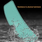Anti-fog visor film with water splash effect on mint shield