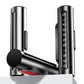 Silver metal parking number roller with black housing and red display insert