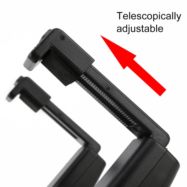 Black telescoping adjustment rail for car mirror mount bracket with slider
