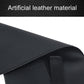 Black faux leather umbrella storage bag cover with textured surface