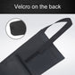 Black umbrella storage bag with back Velcro closure and carry strap