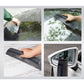 Silicone I-shaped water scraper shown for car windows and side mirrors