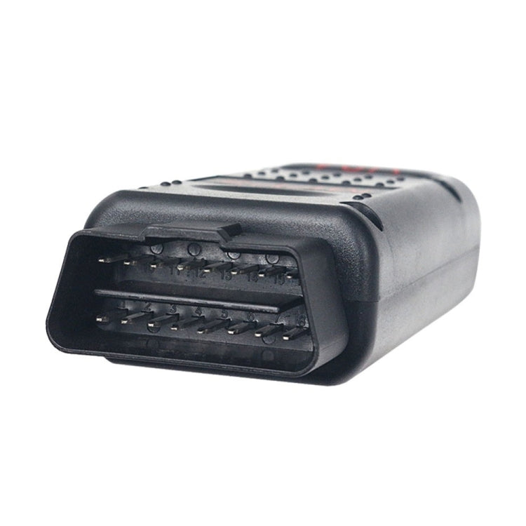 OBD2 diagnostic interface with front connector port rows visible