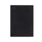 Back of black programming device main unit with four corner screw holes