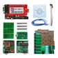 UPA V1.3 ECU programmer kit with USB board, ribbon cable, blue USB lead, socket modules