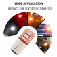 1157 BAY15D LED bulb for turn signal and brake, red-yellow LED array