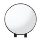 Large round blind spot assistant mirror with black mounting clips