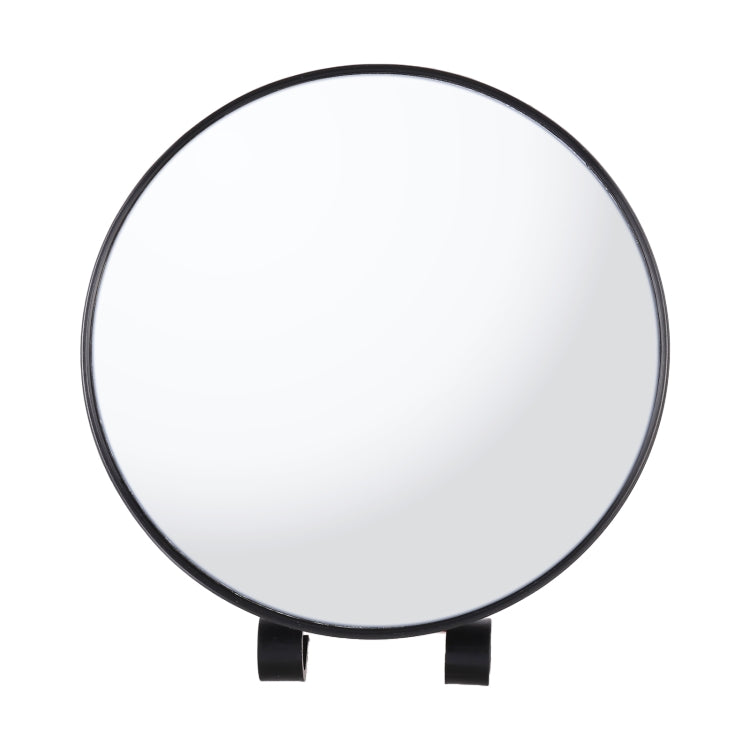 Large round blind spot assistant mirror with black mounting clips
