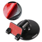 Close-up of black blind spot side mirror with red adhesive backing pad