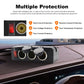 Car 3-in-1 socket with three outlets and red protection indicator beside reset switch