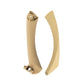 Beige inner door armrest handle assembly for car door, left side part