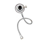 Torque angle gauge dial with braided hose, metal coupler, and lead