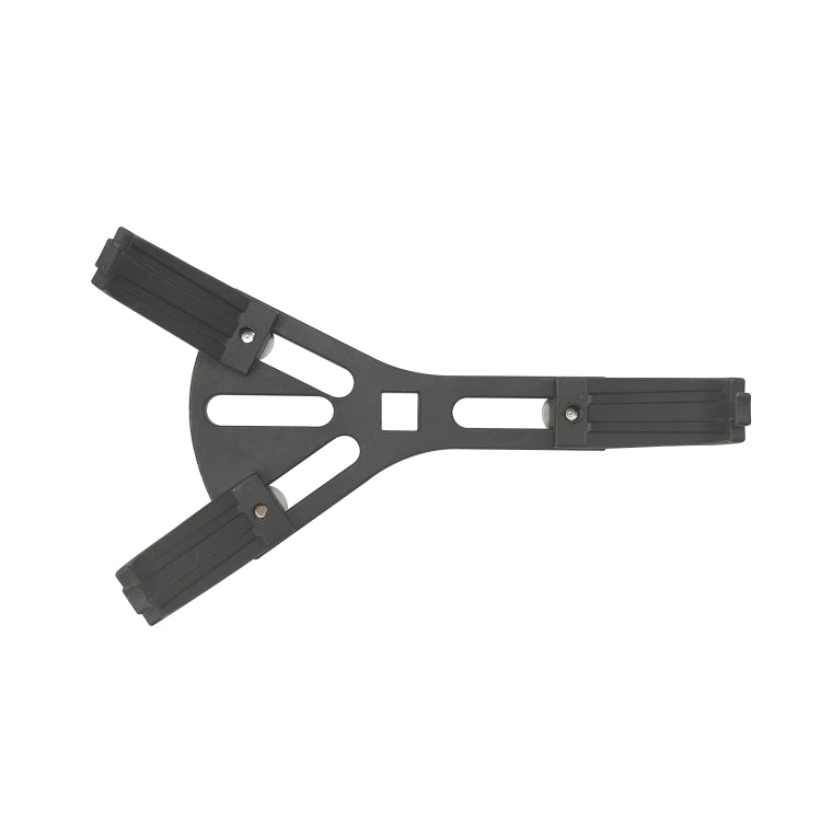 Universal fuel pump removal tool with black metal frame and side grips