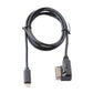 Car AUX 8-pin audio cable harness with Lightning-style end and 8-pin connector