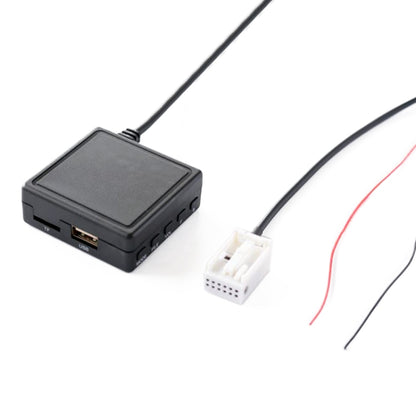 Car music player Bluetooth AUX module with wiring cable and connector