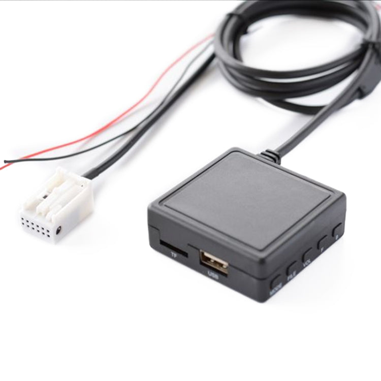 Car music player Bluetooth AUX module with cables and plug-in connector