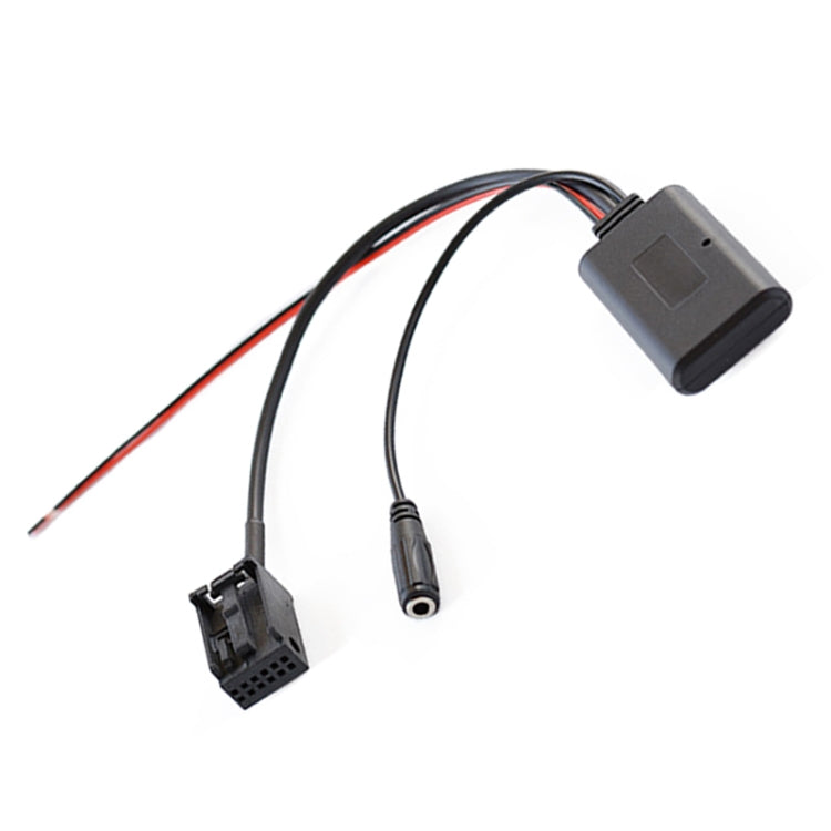 Car Bluetooth AUX adapter cable with car connector, microphone lead and 3.5mm jack